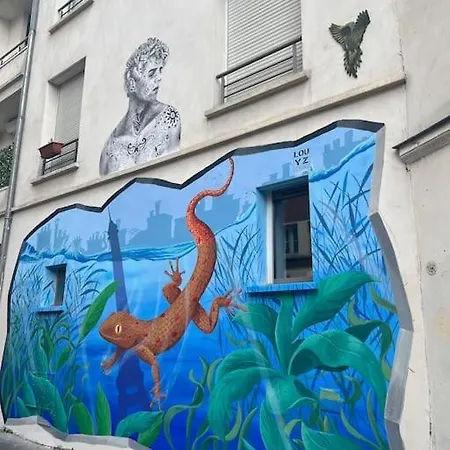 Luxe Chic Aux Buttes-aux-cailles A 5min Du Metro, Parking Prive Disponible Parigi