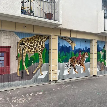 Appartamento Luxe Chic Aux Buttes-aux-cailles A 5min Du Metro, Parking Prive Disponible *